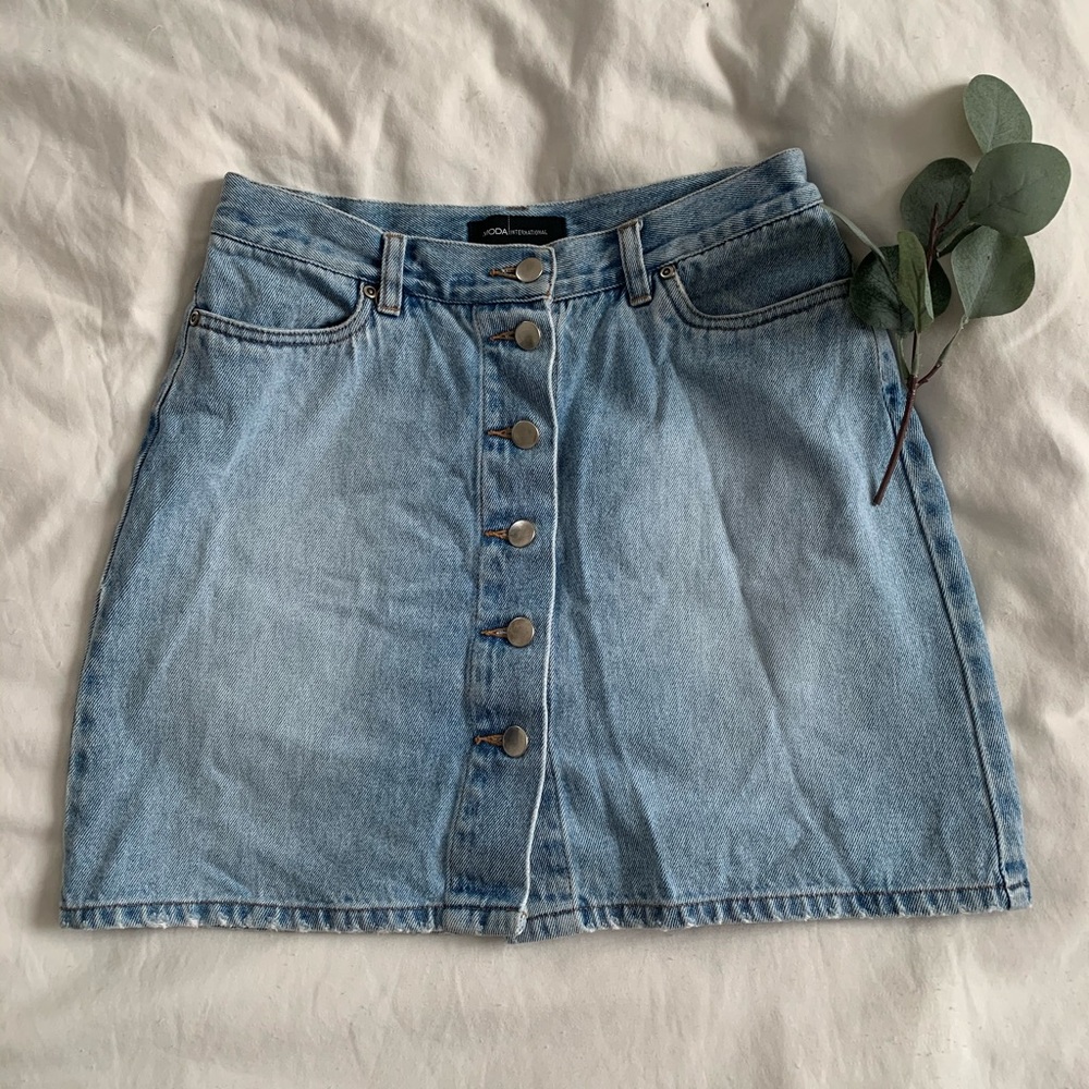 Vintage Denim Skirt